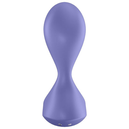 SATISFYER - SWEET SEAL VIBRERENDE PLUG MET APP VIOLET