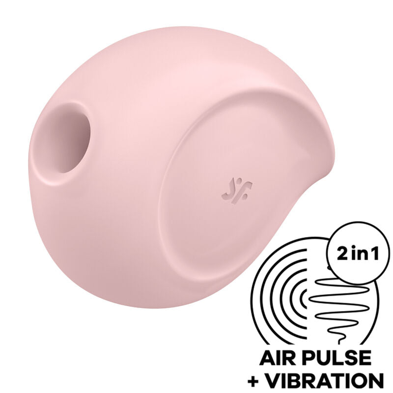 SATISFYER - SUGAR RUSH-luchtpulsstimulator & vibrator ROZE