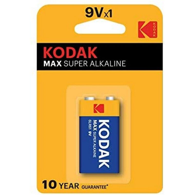KODAK - MAX ALKALINE BATTERIJ 9V LR61