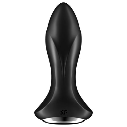 SATISFYER - ROTATOR PLUG 1+ VIBRERENDE PLUG MET APP ZWART