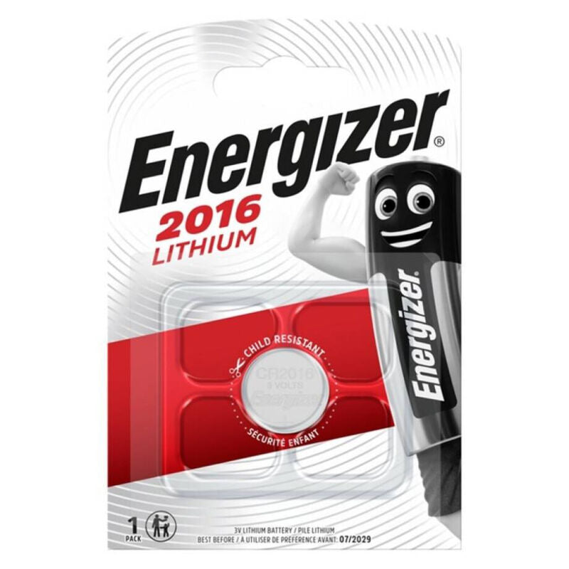 ENERGIZER - LITHIUMKNOOPCEL CR2016 3V 1 STUK