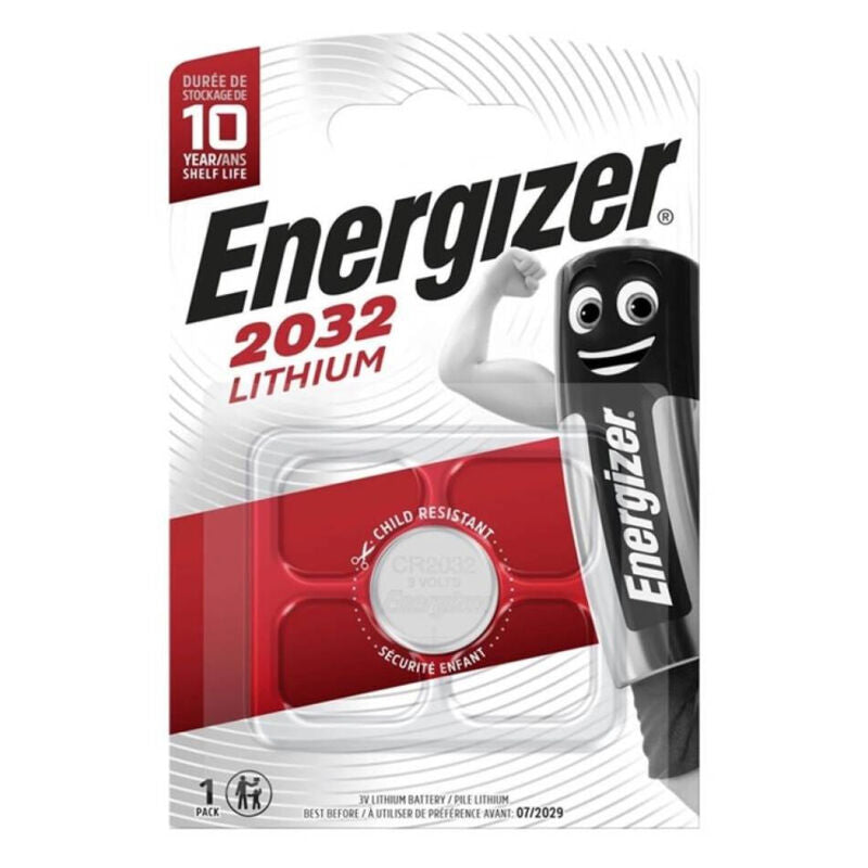 ENERGIZER - LITHIUMKNOOPCEL CR2032 3V 1 STUK