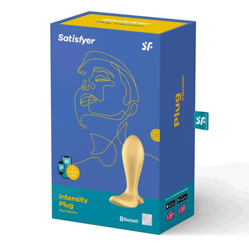 SATISFYER - INTENSITEITSPLUG GOUD