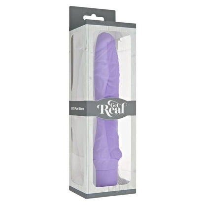 GET REAL - KLASSIEKE GROTE PAARSE VIBRATOR