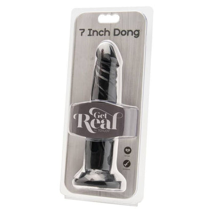 GET REAL - DONG 18 CM ZWART