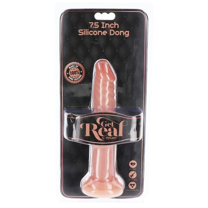 GET REAL - SILICONEN DONG 19 CM HUIDKLEUR