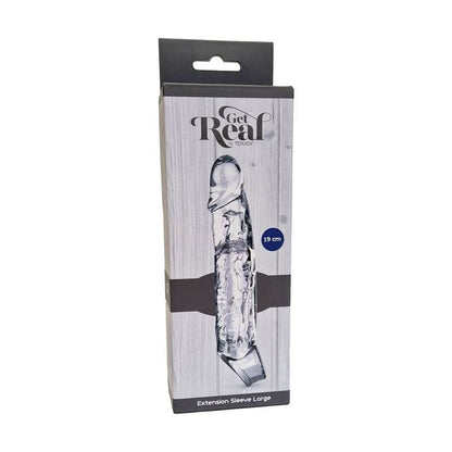 GET REAL - LANGE VERLENGER 19 CM TRANSPARANT