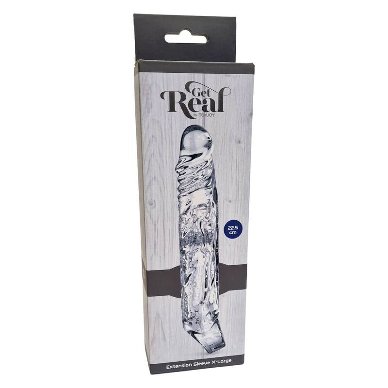 GET REAL - VERLENGHOES XL TRANSPARANT
