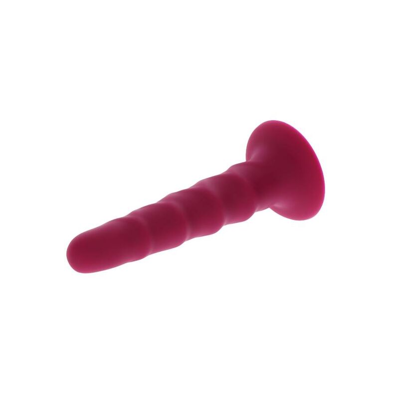 GET REAL - GERIBBELDE DONG 12 CM ROOD
