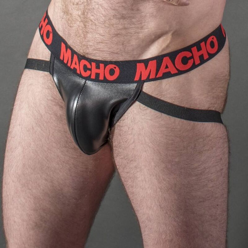 MACHO - MX25RC JOCK ROOD LEER M