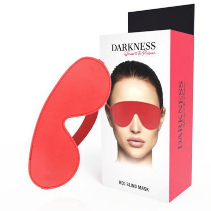 DARKNESS - Hoogwaardig rood masker