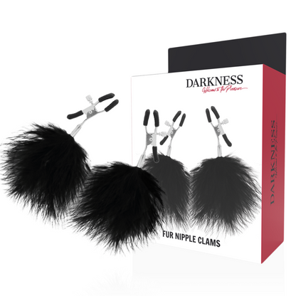 DARKNESS - TEPELKLEMMEN MET POMPONS 2