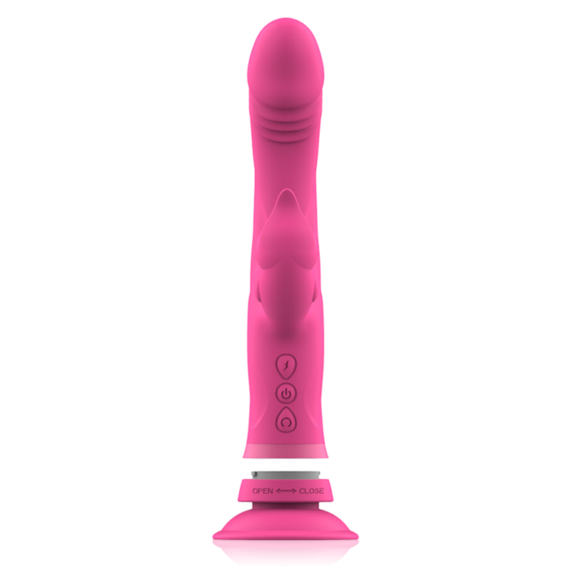 INTENSE - JULIO KONIJNENVIBRATOR ROZE SILICONEN