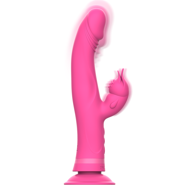 INTENSE - JULIO KONIJNENVIBRATOR ROZE SILICONEN