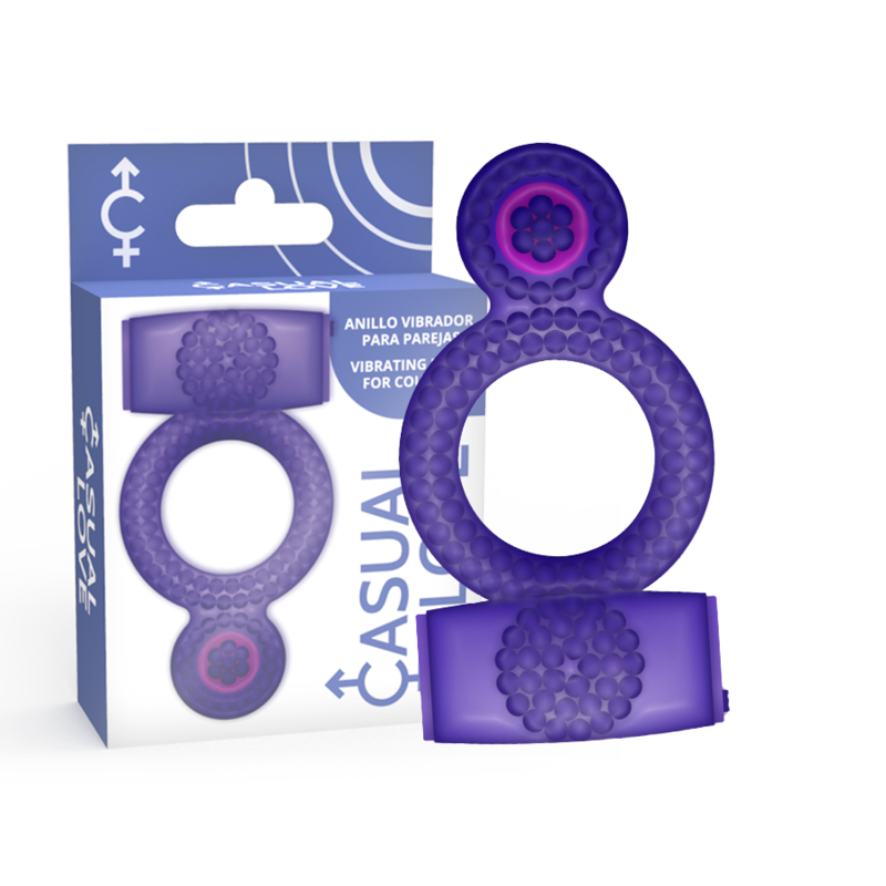 CASUAL LOVE - RING TRILLEND DUBBEL GENOT PAARS