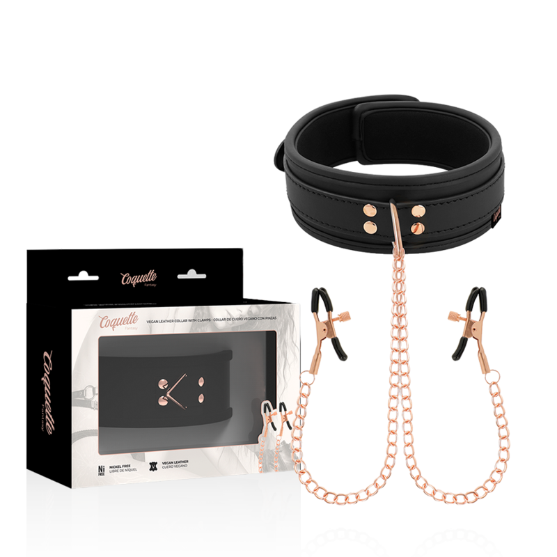 COQUETTE CHIC DESIRE - FANTASY TEPELKLEMHALSKETTING MET NEOPREEN VOERING