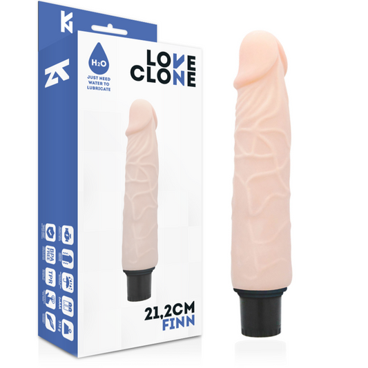 LOVECLONE - FINN, ZELFSMERENDE VIBRATOR 21.2 CM -O- 3.8 CM