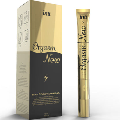 INTT LUBRICANTS - INTENSE VAGINALE STIMULERENDE GEL MET VIBRATIE-APPLICATOR