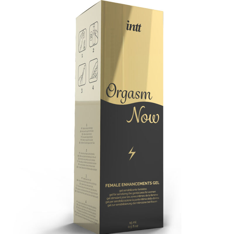 INTT LUBRICANTS - INTENSE VAGINALE STIMULERENDE GEL MET VIBRATIE-APPLICATOR