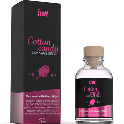 INTT MASSAGE & ORAL SEX - MASSAGEGEL MET SUIKERSPINAZIESMAAK EN VERWARMEND EFFECT