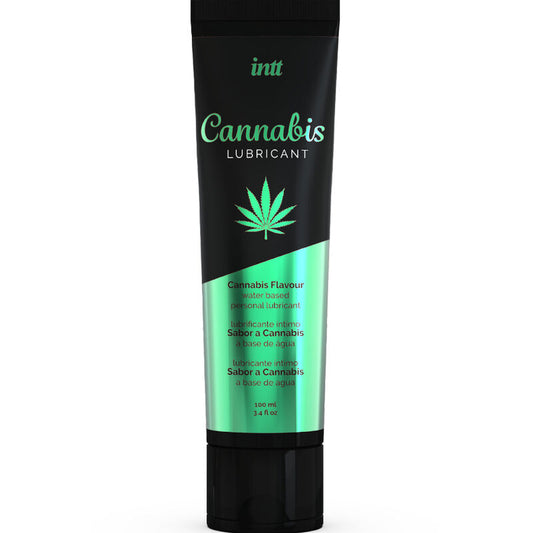 INTT LUBRICANTS - INTIEM GLIJMIDDEL OP WATERBASIS MET CANNABISSMAAK