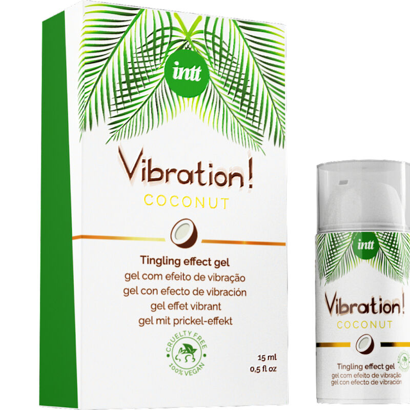 INTT - VIBRATION GEL krachtige stimulerende veganistische vloeibare vibrator