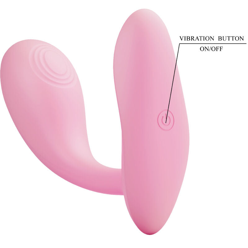 PRETTY LOVE - BAIRD G-SPOT 12 vibraties, oplaadbaar, roze, met app