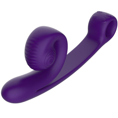SNAIL VIBE - Gebogen paarse vibrator