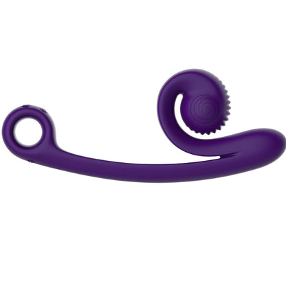 SNAIL VIBE - Gebogen paarse vibrator