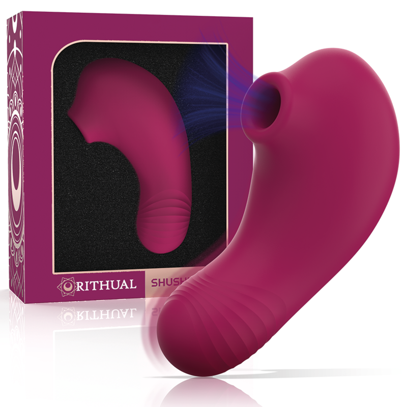 RITHUAL - SHUSHU PRO POCKET CLITORISSTIMULATOR MET 2 KRACHTIGE ORCHIDEEËNMOTOREN