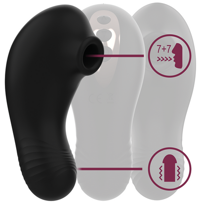 RITHUAL - SHUSHU PRO POCKET CLITORISSTIMULATOR MET 2 KRACHTIGE STRAALMOTOREN