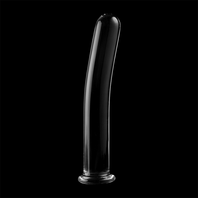 NEBULA SERIES BY IBIZA - MODEL 9 dildo van borosilicaatglas transparant 15.5 CM -O- 2.5 CM