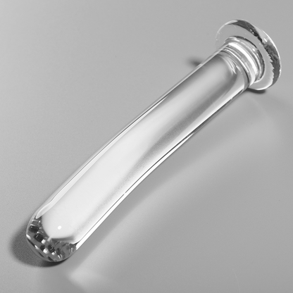NEBULA SERIES BY IBIZA - MODEL 9 dildo van borosilicaatglas transparant 15.5 CM -O- 2.5 CM