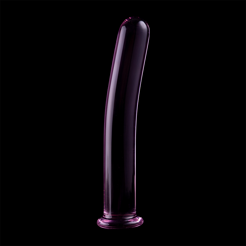NEBULA SERIES BY IBIZA - MODEL 9 dildo van borosilicaatglas roze 15.5 CM -O- 2.5 CM