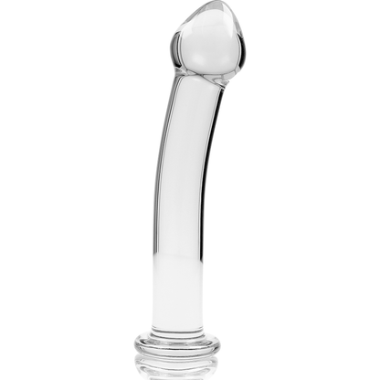 NEBULA SERIES BY IBIZA - MODEL 11 dildo van borosilicaatglas transparant 16 CM -O- 3 CM