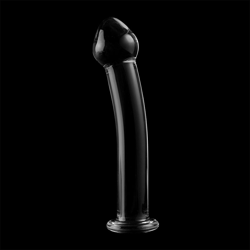 NEBULA SERIES BY IBIZA - MODEL 11 dildo van borosilicaatglas transparant 16 CM -O- 3 CM
