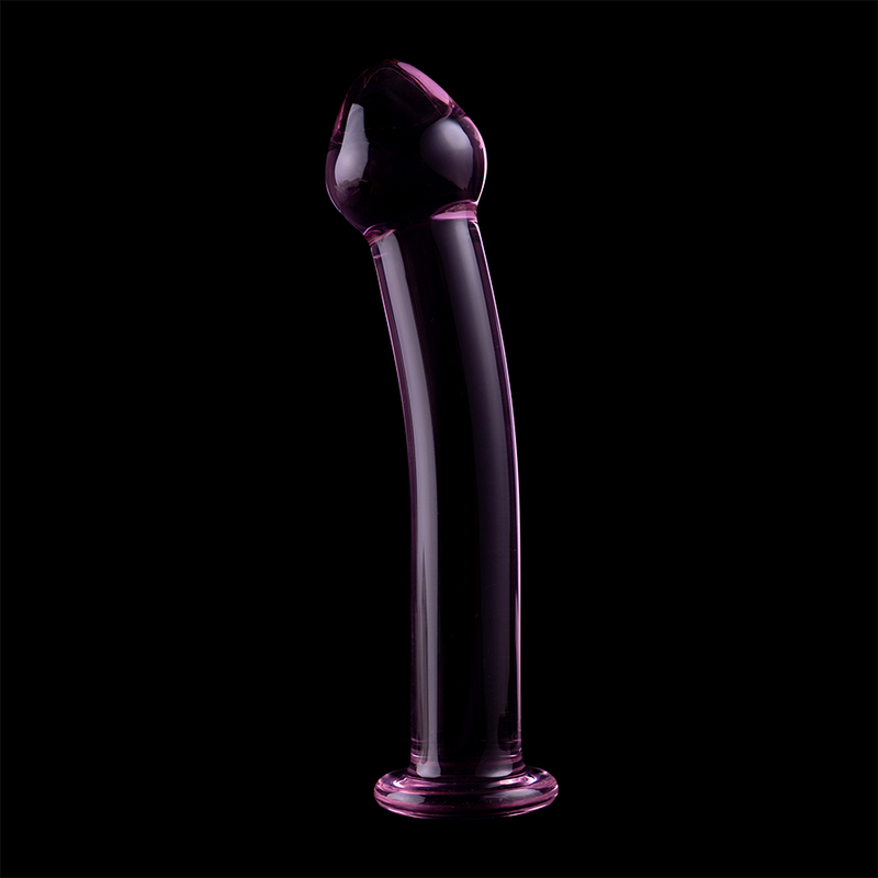 NEBULA SERIES BY IBIZA - MODEL 11 dildo van borosilicaatglas roze 16 CM -O- 3 CM