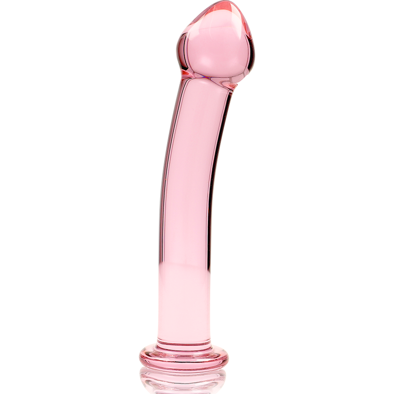 NEBULA SERIES BY IBIZA - MODEL 11 dildo van borosilicaatglas roze 16 CM -O- 3 CM