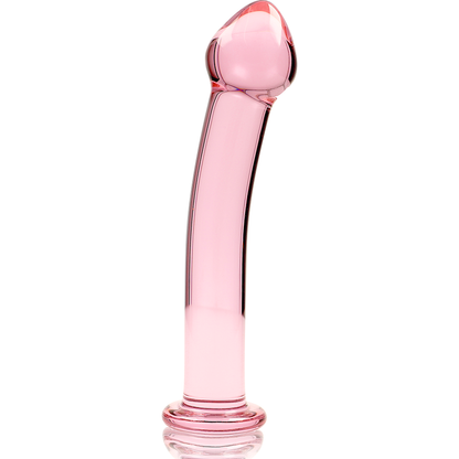 NEBULA SERIES BY IBIZA - MODEL 11 dildo van borosilicaatglas roze 16 CM -O- 3 CM