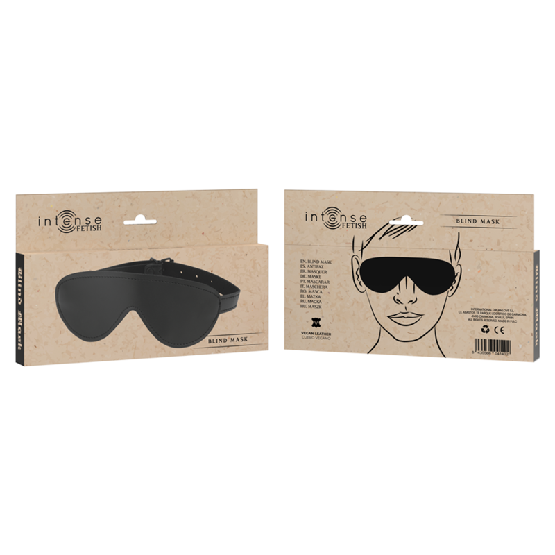 INTENSE - FETISH BLINDDOEK VAN VEGANLEER