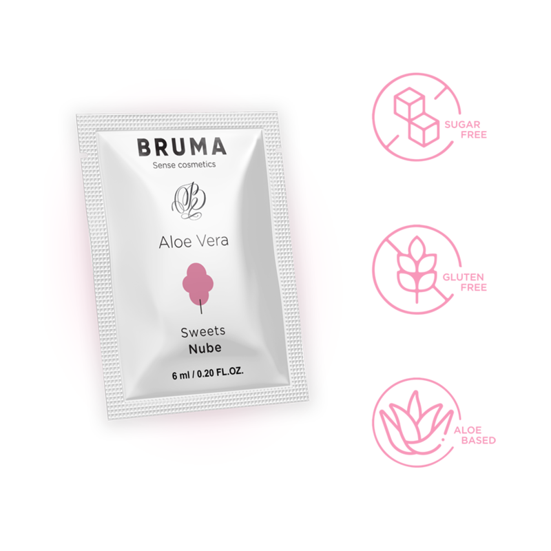 BRUMA - glijgel met aloë vera, snoepjessmaak, 6 ML