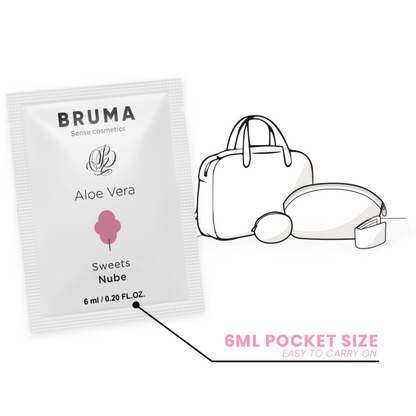 BRUMA - glijgel met aloë vera, snoepjessmaak, 6 ML
