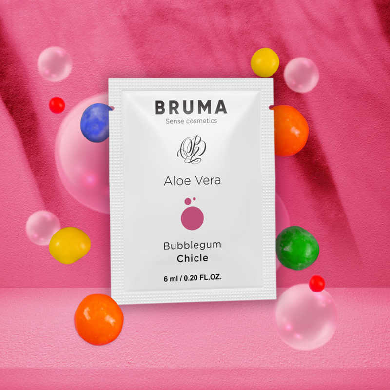 BRUMA - glijgel met aloë vera, kauwgomsmaak, 6 ML