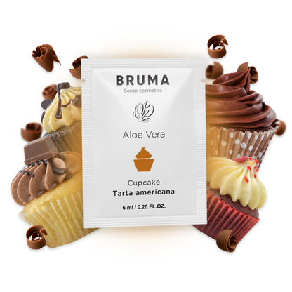 BRUMA - Schuivende aloe vera-gel, cupcake-smaak, 6 ML
