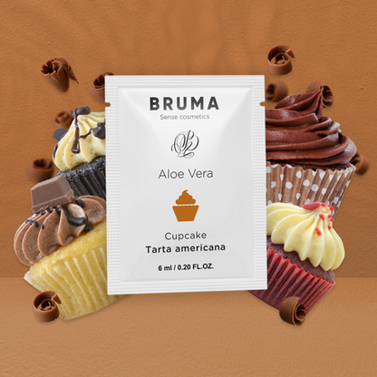 BRUMA - Schuivende aloe vera-gel, cupcake-smaak, 6 ML