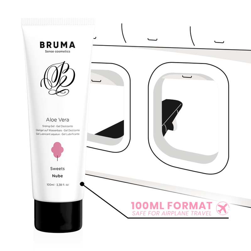 BRUMA - glijgel met aloë vera, snoepjessmaak, 100 ML