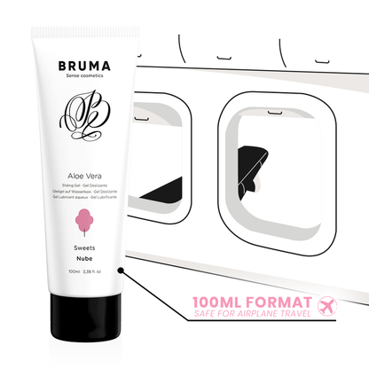 BRUMA - glijgel met aloë vera, snoepjessmaak, 100 ML