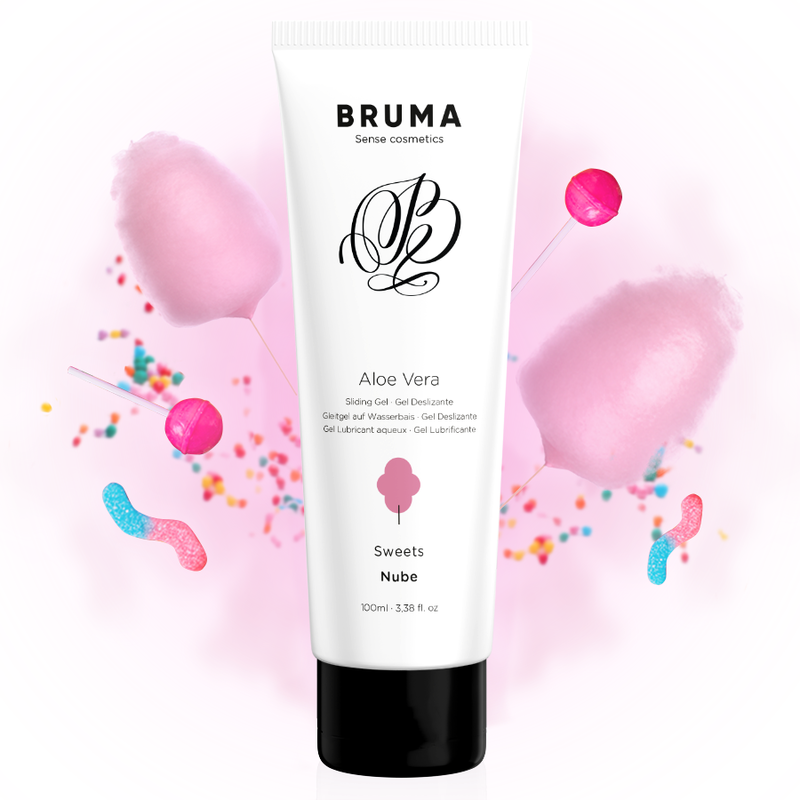 BRUMA - glijgel met aloë vera, snoepjessmaak, 100 ML