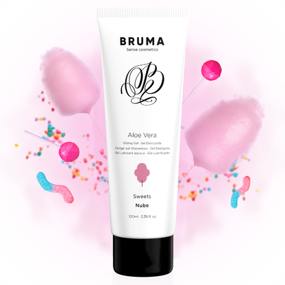 BRUMA - glijgel met aloë vera, snoepjessmaak, 100 ML