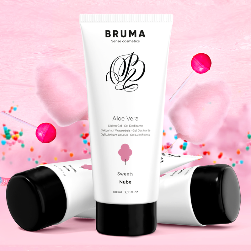 BRUMA - glijgel met aloë vera, snoepjessmaak, 100 ML